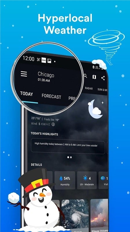 1Weather: Forecast & Radar 9.2.3 (Unlocked Pro)