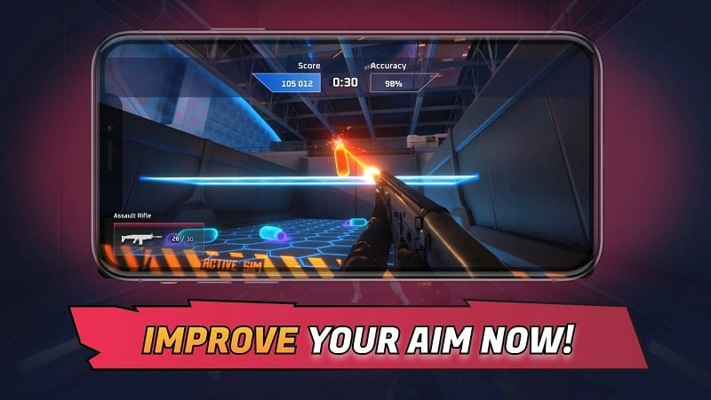 3D Aim Trainer 2.21 (Menu/Unlimited ammo/Energy)