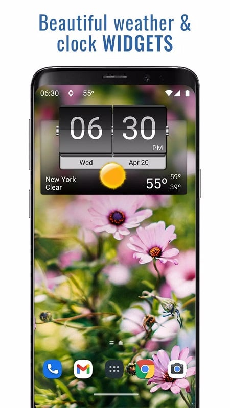 3D Flip Clock & Weather 7.11.1 (Premium unlocked)