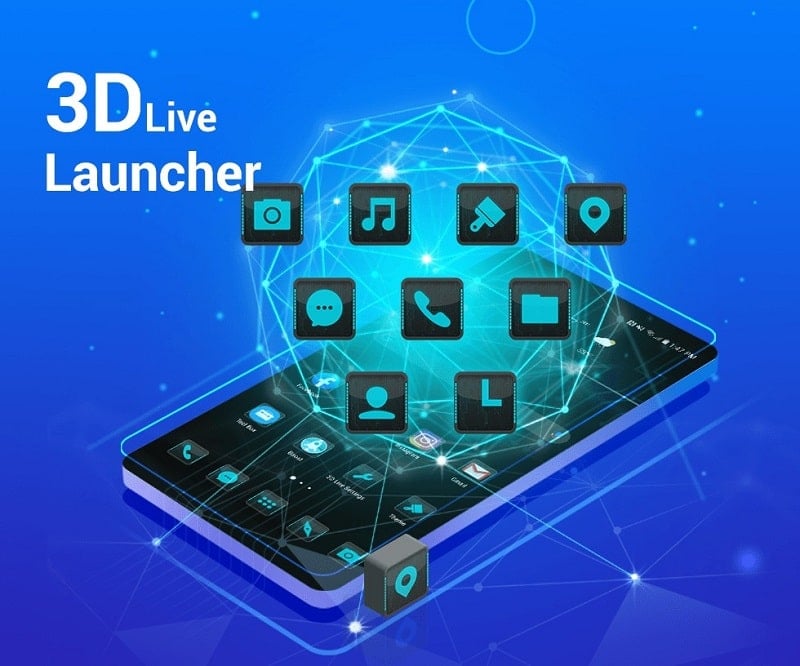 3D Launcher 7.3 (Premium Unlocked)