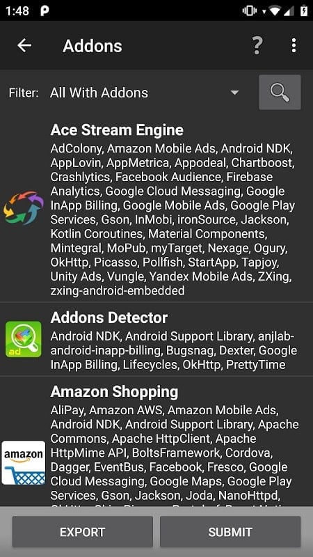 Addons Detector 3.92 (Donate)