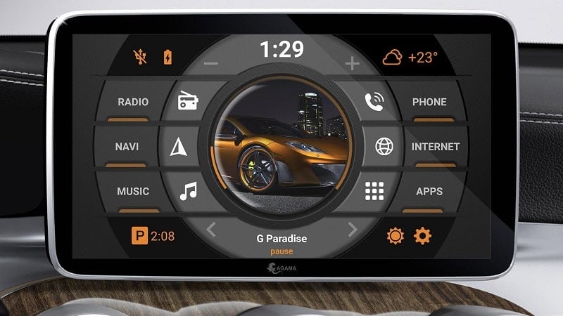 AGAMA Car Launcher 4.0.4 (Unlocked Premium)