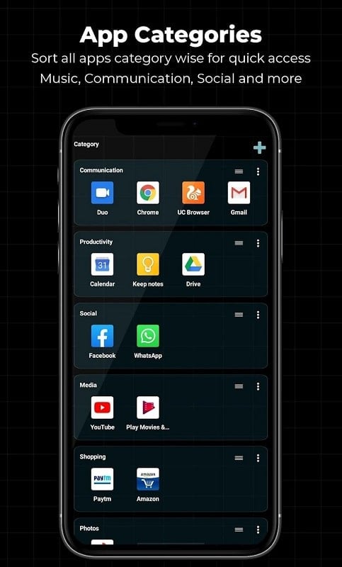 Alpha Hybrid Launcher 4D theme 14.6 (Prime Unlocked)