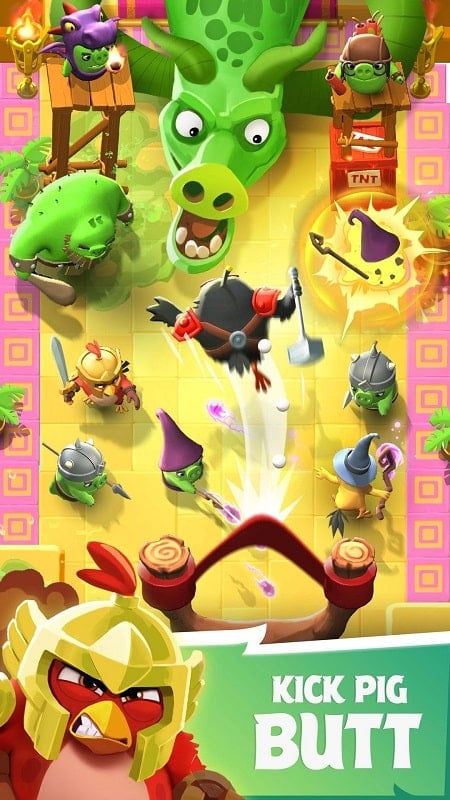 Angry Birds Kingdom 0.4.0 (Menu, Damage multipliers/Defense multipliers/God mode)