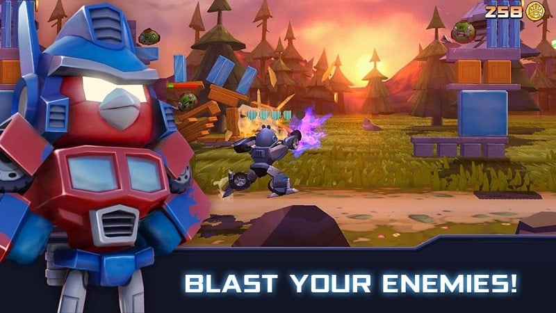 Angry Birds Transformers 2.32.0 (Unlimited money)