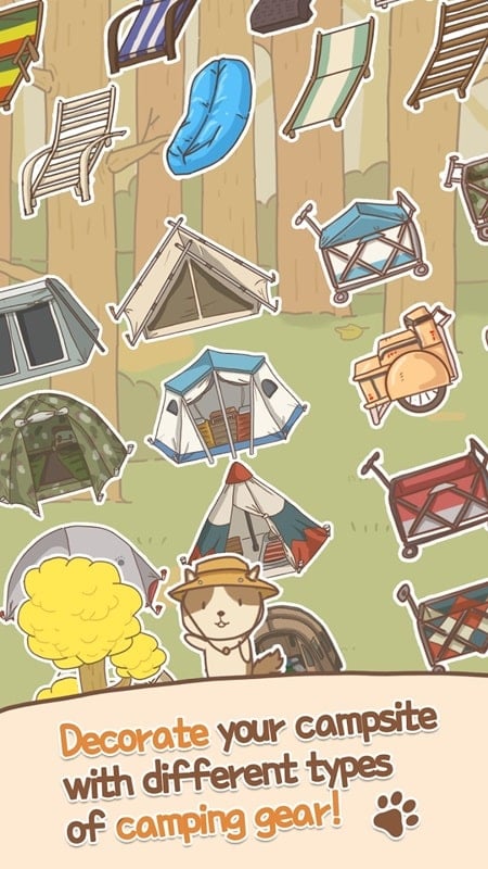 Animal Camping 1.22.0 (Unlimited money/Resources)