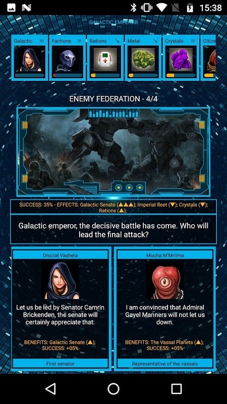 AoD Galactic War 3.0.6 (Unlimited experience)