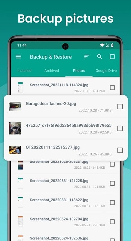 Backup and Restore – APP & SMS 7.4.9 (Unlocked Pro)