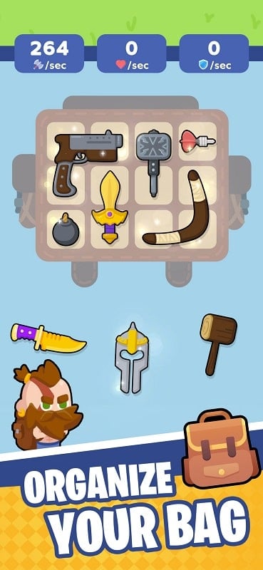 Bag Fight 1.8.4 (Menu/God mode/Dumb enemy/Free rewards)