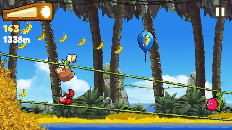 Banana Kong 1.9.16.15 (Unlimited bananas, hearts)