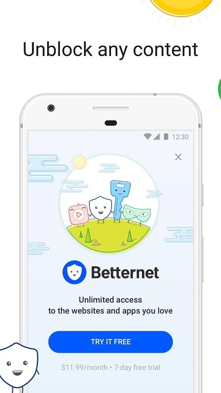 Betternet Hotspot VPN 8.0.0 (Premium unlocked)