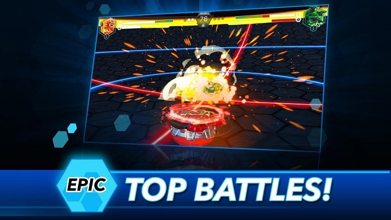 BEYBLADE BURST app 11.1.6 (Menu/Unlimited money/Unlocked/Onehit)