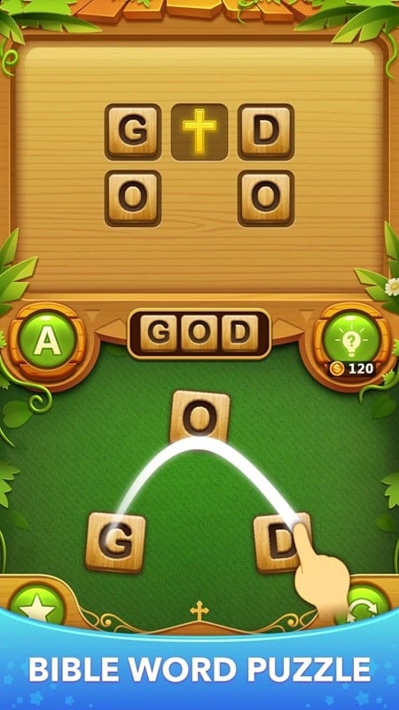 Bible Word Cross Puzzle 3.2 (Unlimited Hints)