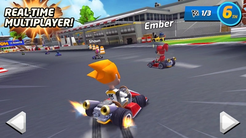 Boom Karts 1.46.0 (Menu, Unlocked cars/Hack speed)