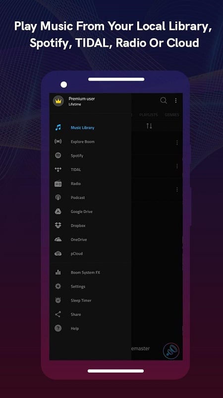 Boom: Music Player 2.8.3 (Premium unlocked)