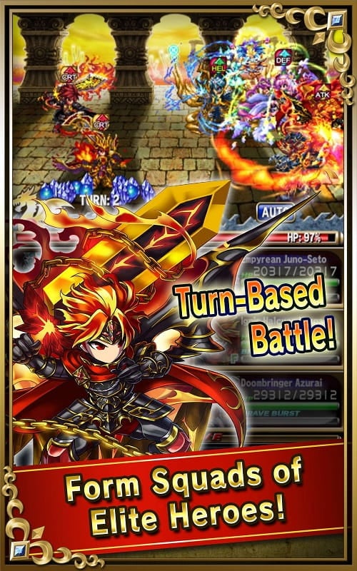 Brave Frontier 2.19.6.0 (Menu/Damage, defense multipliers, unlocked)