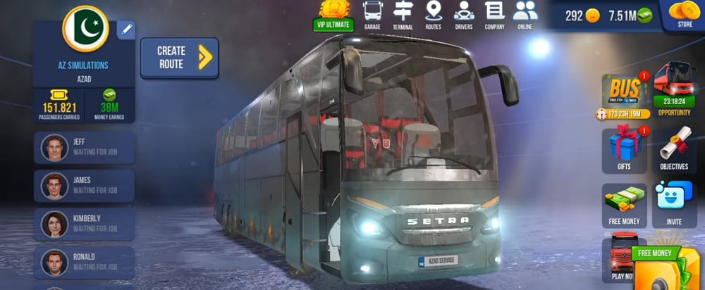 Bus Simulator: Ultimate 2.2.1 (Unlimited money, gold)