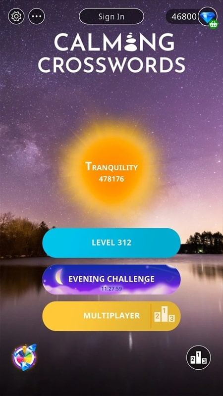 Calming Crosswords 1.3.6 (Free Powerups)