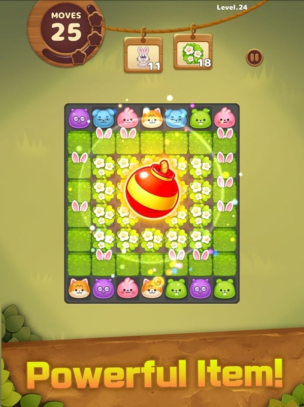 Candy Friends Forest 1.4.1 (Unlimited hammer, rocket)