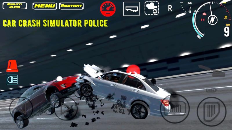 Car Crash Simulator Police 3 (Free rewards)