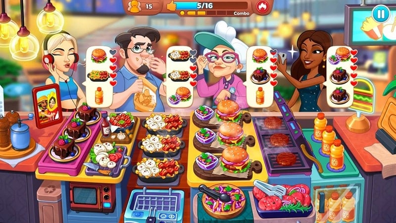 Chef & Friends 1.24.2 (Unlimited diamonds)