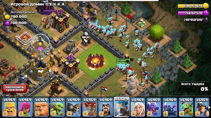 Clash of Clans 16.654.16 (Unlimited Money)