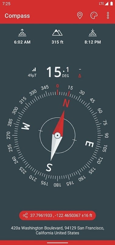 Compass & Altimeter 3.8.0 (Premium Unlocked)