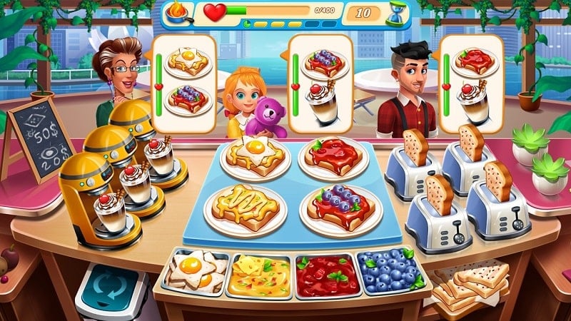 Cooking Marina 2.3.24 (Unlimited money)