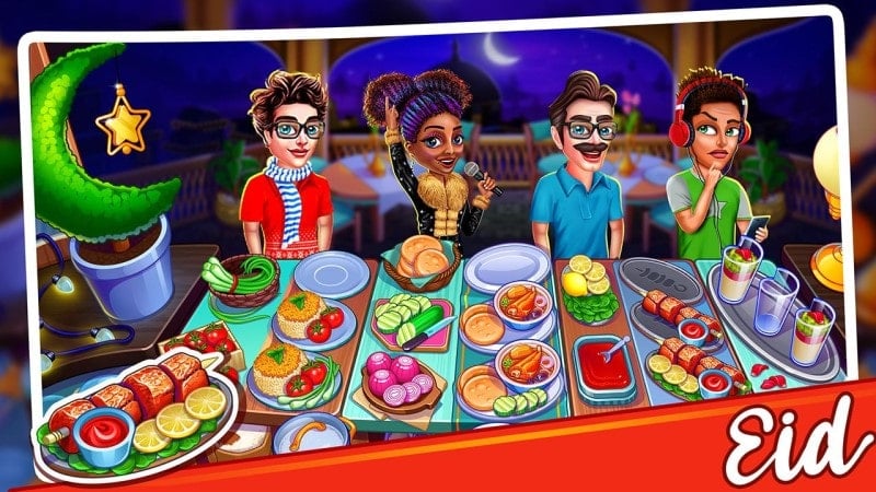 Cooking Party Cooking Games 3.8.6 (Unlimited money, energy)