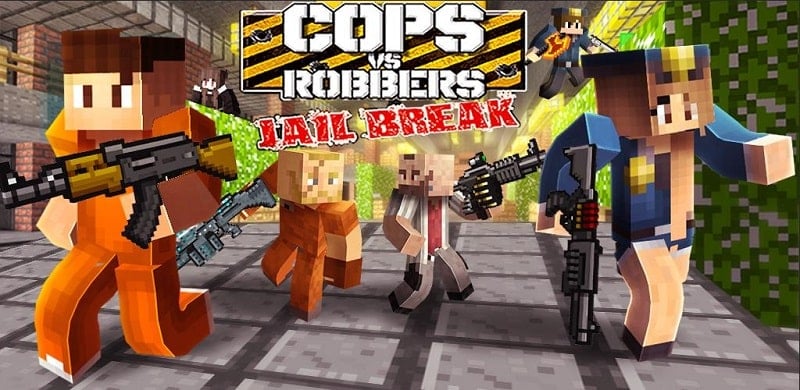 Cops Vs Robbers 1.146 (Unlimited money/God mode, dumb enemy)