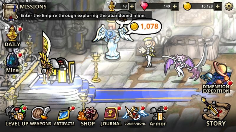 Counter Knights 1.4.22 (Unlimited money/Resources)