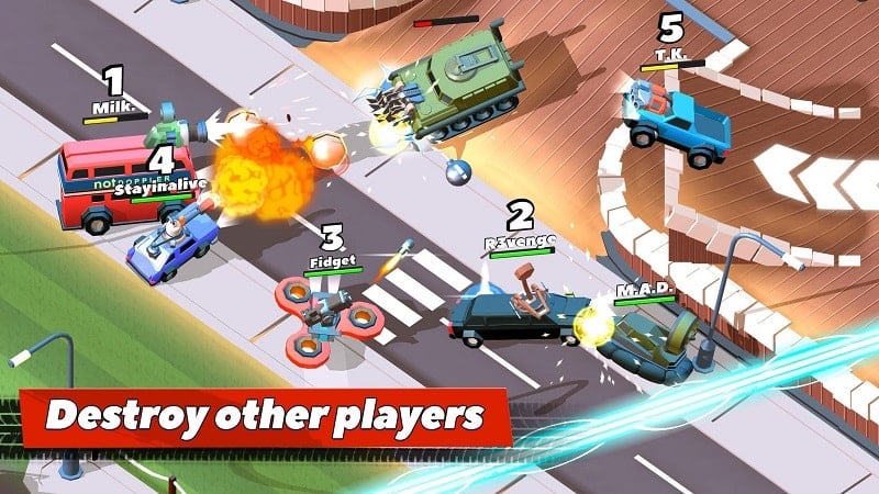 Crash of Cars 1.8.12 (Unlimited money/God mode/Menu)