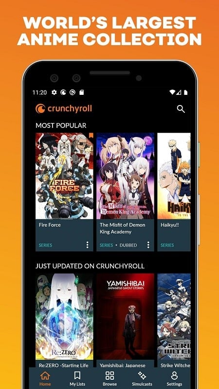 Crunchyroll 3.65.2 (Premium unlocked)