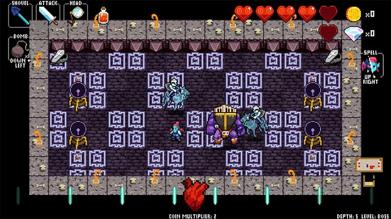 Crypt of the NecroDancer 1.2.3 (Menu/God mode)