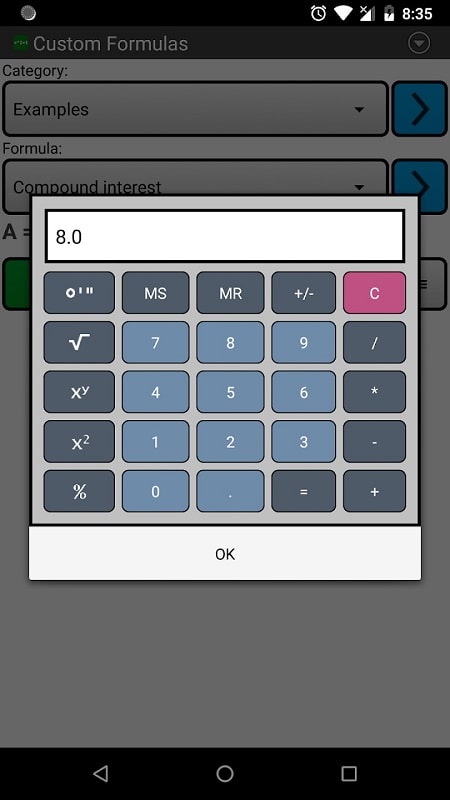 Custom Formulas 9.1 (N/A)