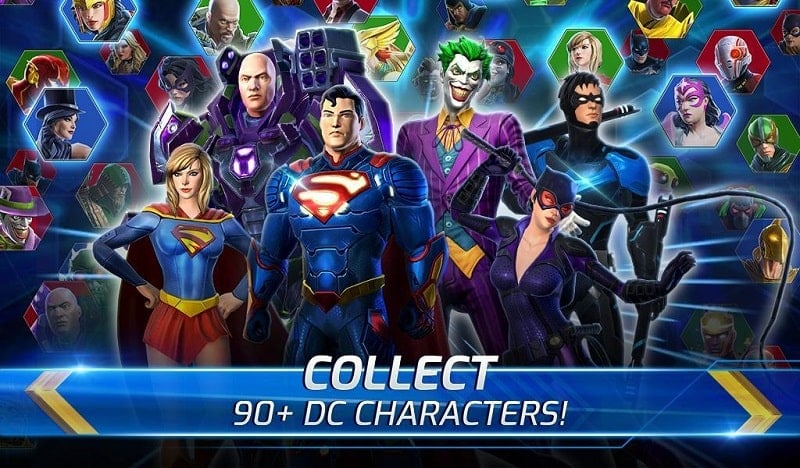 DC Legends 1.27.19 (Menu/Attack, Defense Multiplier, No CD)