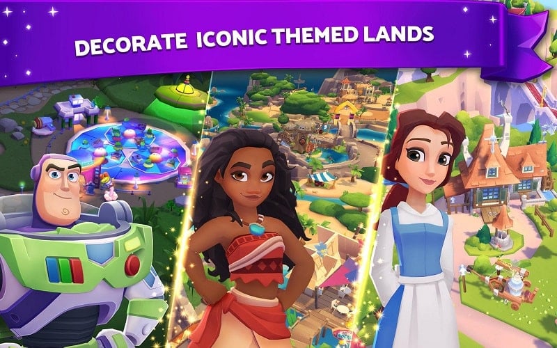 Disney Wonderful Worlds 1.10.18 (Unlimited money, boosters)