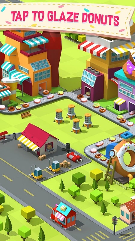 Donut Factory Tycoon Games 1.1.8 (Free upgrade)