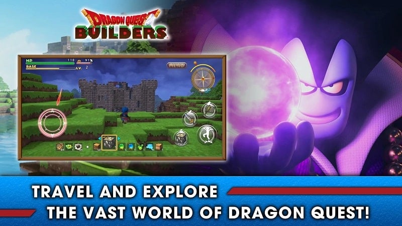 DRAGON QUEST BUILDERS 1.1.1 (Menu, God mode/Free craft)