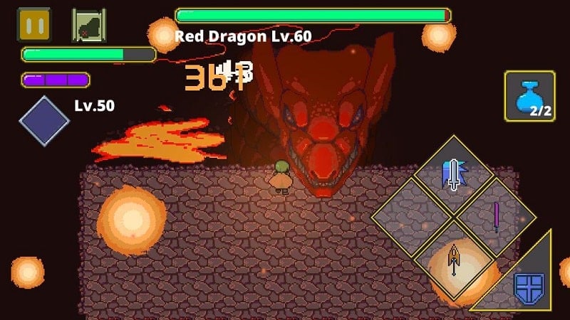 Dungeon Quest Action RPG 1.38 (Unlimited money)