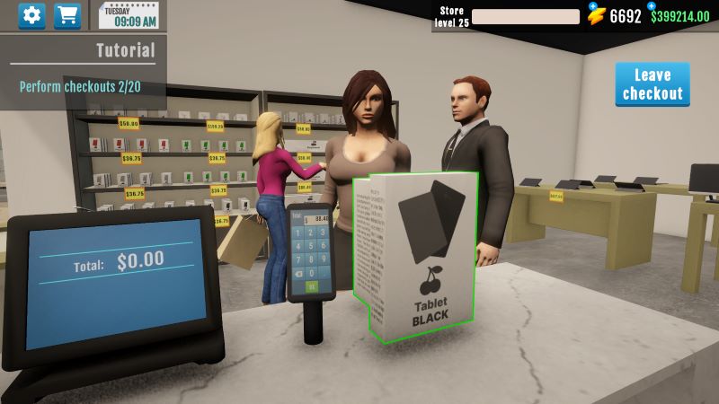 Electronics Store Simulator 3D 1.20 (Unlimited Money/Energy)