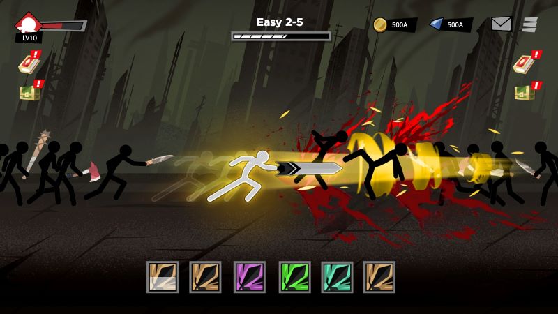 Epic Stickman 1.0.11 (Menu/Unlimited Currency/Free In-app Purchase)