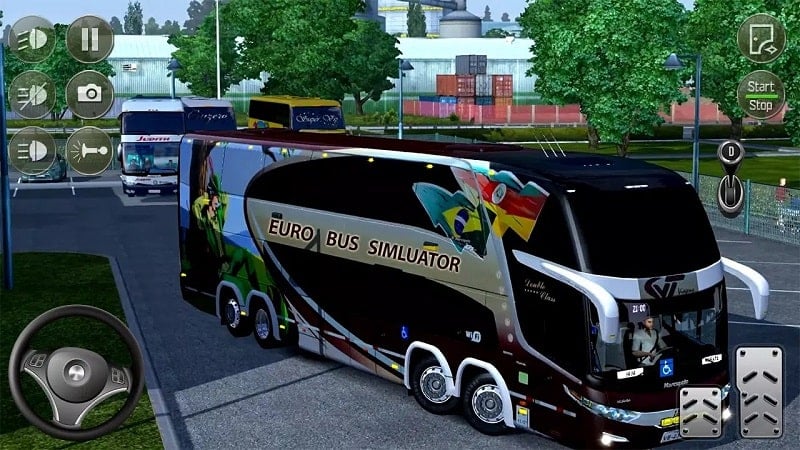 Euro Bus Simulator 0.62 (Menu/Unlimited Cash)