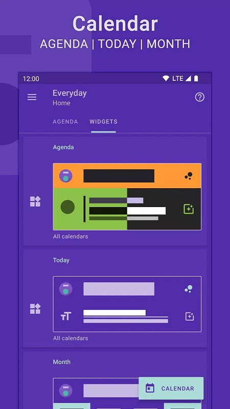 Everyday – Calendar Widget 18.3.1 (Unlocked Pro)