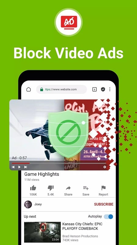 FAB Adblocker Browser: Adblock 96.1.3760 (Premium unlocked)