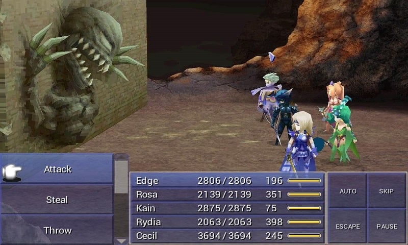 FINAL FANTASY IV 2.0.3 (Unlimited money)