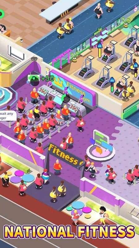 Fitness Club Tycoon 1.1000.142 (Unlimited money/Free upgrades)