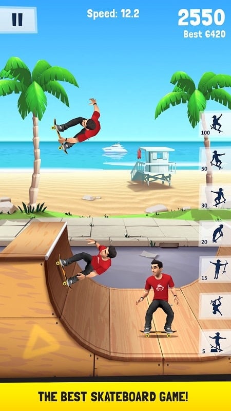 Flip Skater 2.70 (Unlimited money/Unlocked characters)