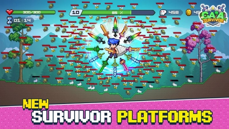 Gaia Survivor 1.0.46 (Menu/God mode/Damage multiplier/Unlimited money)