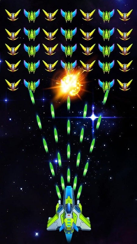 Galaxy Invaders: Alien Shooter 2.9.45 (Unlimited money, cards)